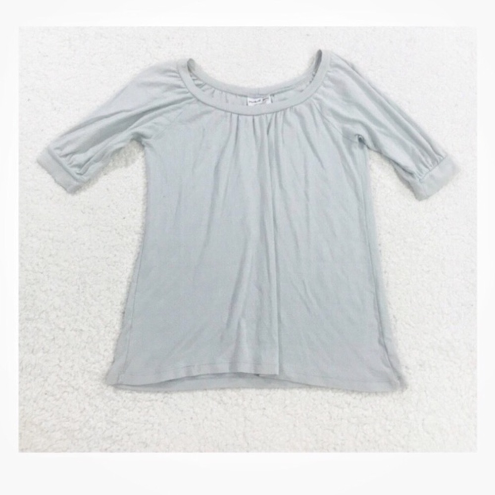 Michael stars shimmer metallic blouse